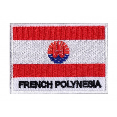 Parche bandera Polinesia Francés