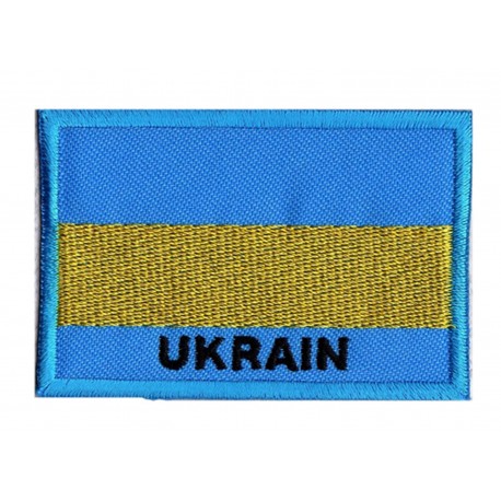 Toppa  bandiera  Ucraina