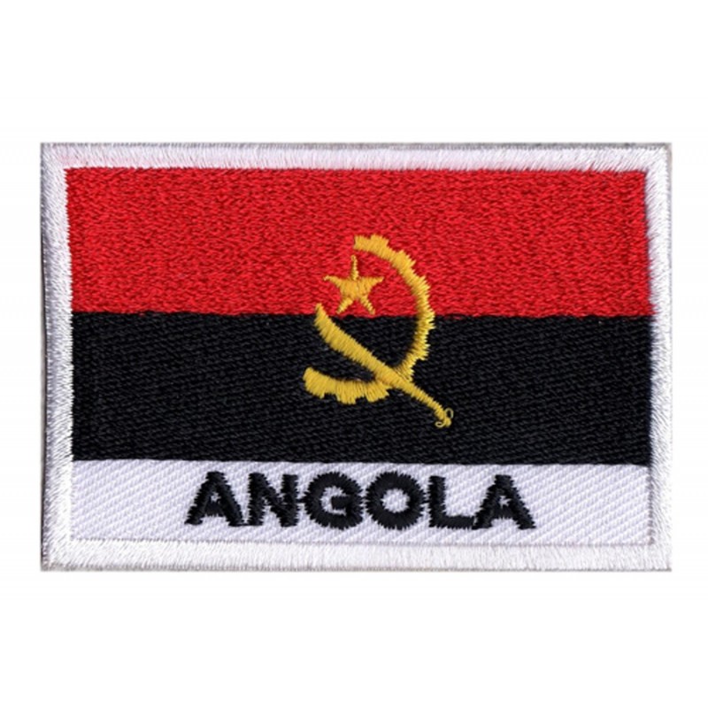 patche écusson drapeau Angola