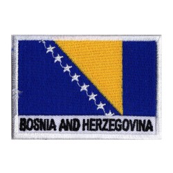 Aufnäher Patch Flagge Bosnien-Herzegowina
