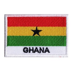 Aufnäher Patch Flagge Ghana