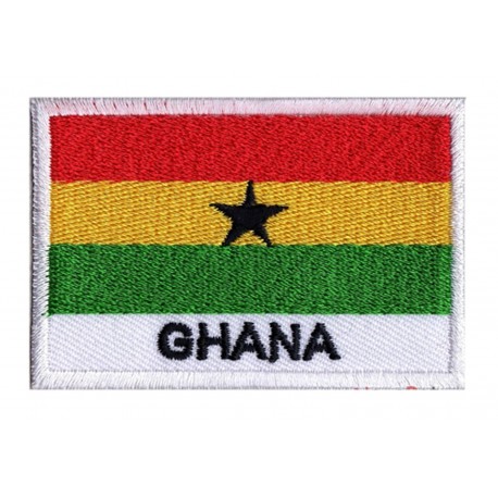 Parche bandera Ghana