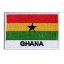 Aufnäher Patch Flagge Ghana