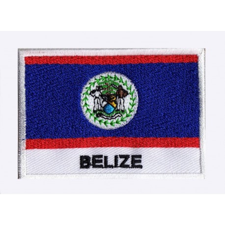 Flag Patch Belize