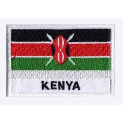 Aufnäher Patch Flagge Kenia
