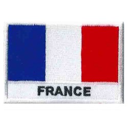 Aufnäher Patch Flagge Frankreich