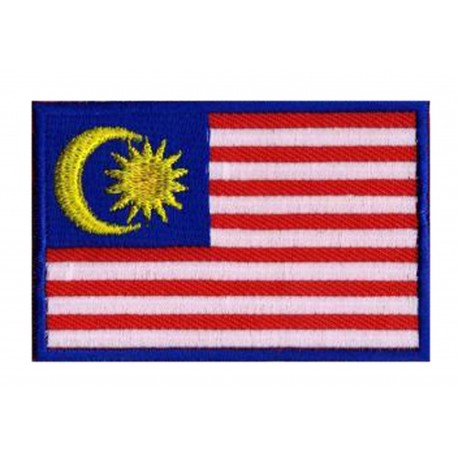 Parche bandera Malasia