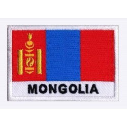 Aufnäher Patch Flagge Mongolei