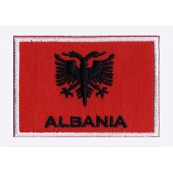 Aufnäher Patch Flagge Albanien