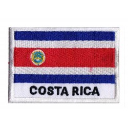 Aufnäher Patch Flagge Costa Rica