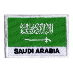 Aufnäher Patch Flagge Saudi-Arabien
