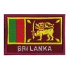 Aufnäher Patch Flagge Sri Lanka