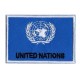 Patche drapeau Nations Unies ONU