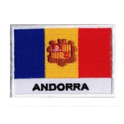Aufnäher Patch Flagge Andorra