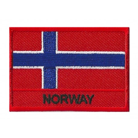 Parche bandera Noruega