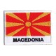 Aufnäher Patch Flagge Mazedonien