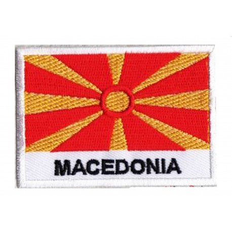 Flag Patch Macedonia