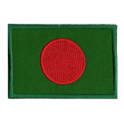 Aufnäher Patch Flagge Bangladesch