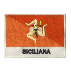 Aufnäher Patch Flagge Sizilien