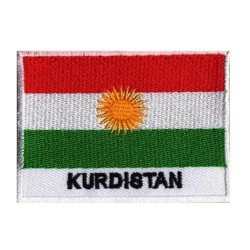 Toppa  bandiera Kurdistan