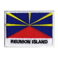 Patche drapeau Ile de la Réunion