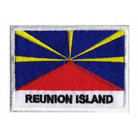 Patche drapeau Ile de la Réunion