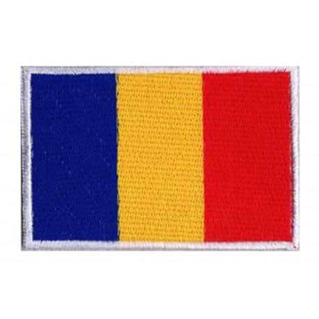 Flag Patch Chad