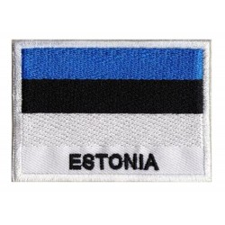 Parche bandera Estonia