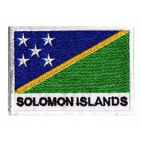Parche bandera Islas Salomón