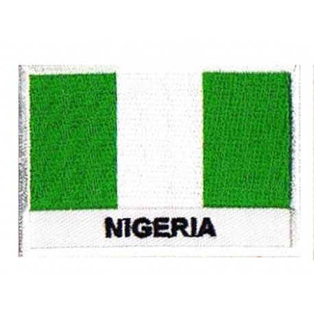 Aufnäher Patch Flagge Nigeria