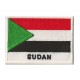 Aufnäher Patch Flagge Sudan