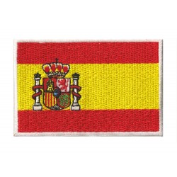 Aufnäher Patch Flagge Bügelbild Spanien