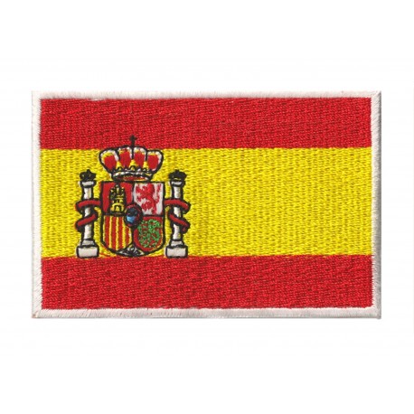 Aufnäher Patch Flagge Bügelbild Spanien