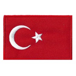 Parche bandera termoadhesivo Turquía