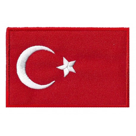 Patche écusson drapeau Turquie
