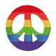 Toppa  termoadesiva Peace Hippy