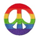 Aufnäher Patch Bügelbild Peace Hippy