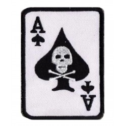 Iron-on Patch  Ace of Spades