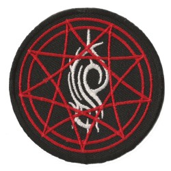 Aufnäher Patch Bügelbild Slipknot okkultes Symbol