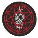 Toppa  termoadesiva Slipknot simbolo occulto