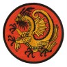 Iron-on Patch golden dragon