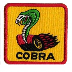 Aufnäher Patch Bügelbild Cobra