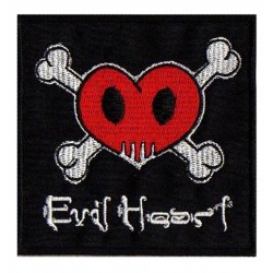 Iron-on Patch Evil Heart