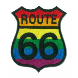 Parche termoadhesivo Route 66