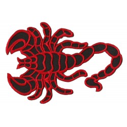 Aufnäher Patch Bügelbild Skorpion