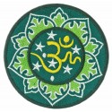 Patche écusson Om Aum Ohm Hindou