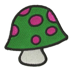 Iron-on Patch Mushroom