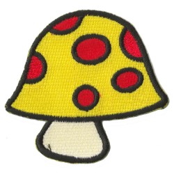 Iron-on Patch Mushroom