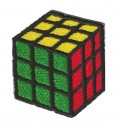 Iron-on Patch Rubik's cube