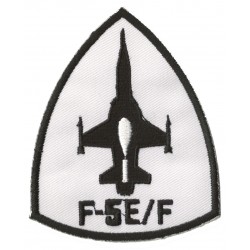 Iron-on Patch F-5E/F aircraft